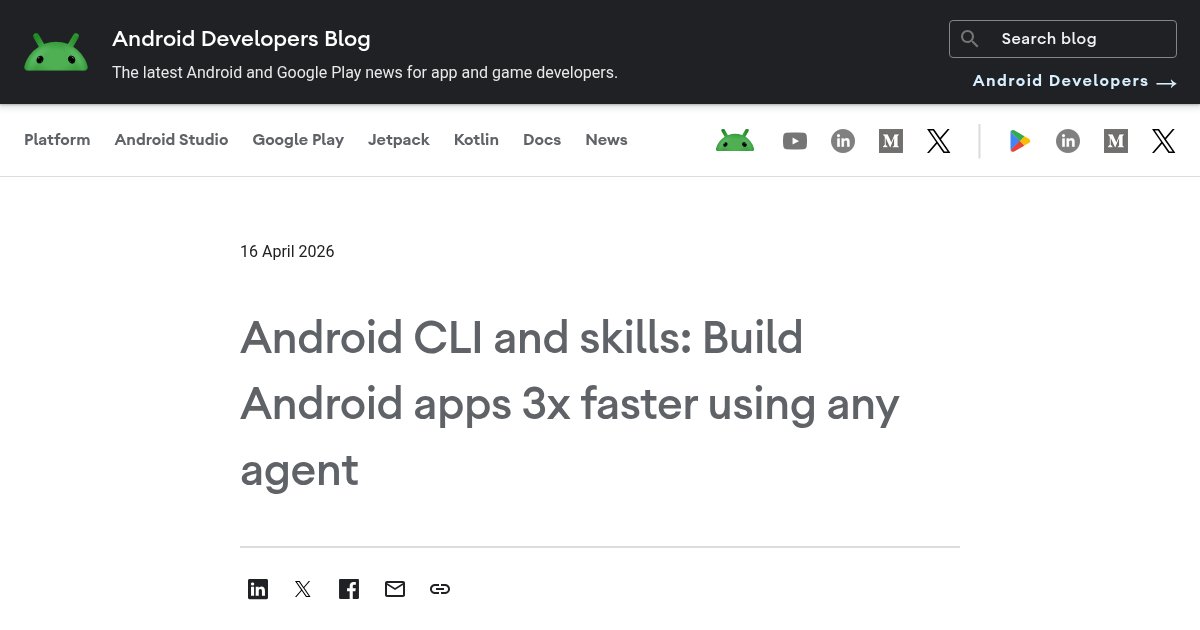 Capture d'écran de Android CLI
