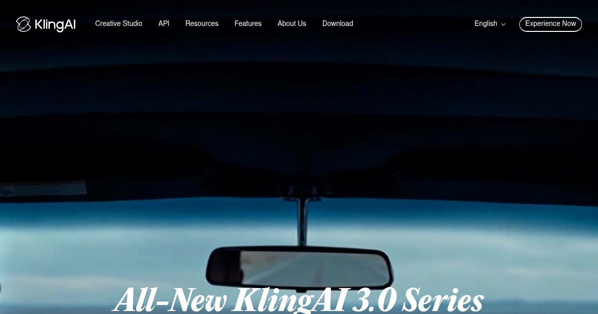 Capture d'écran de Kling AI