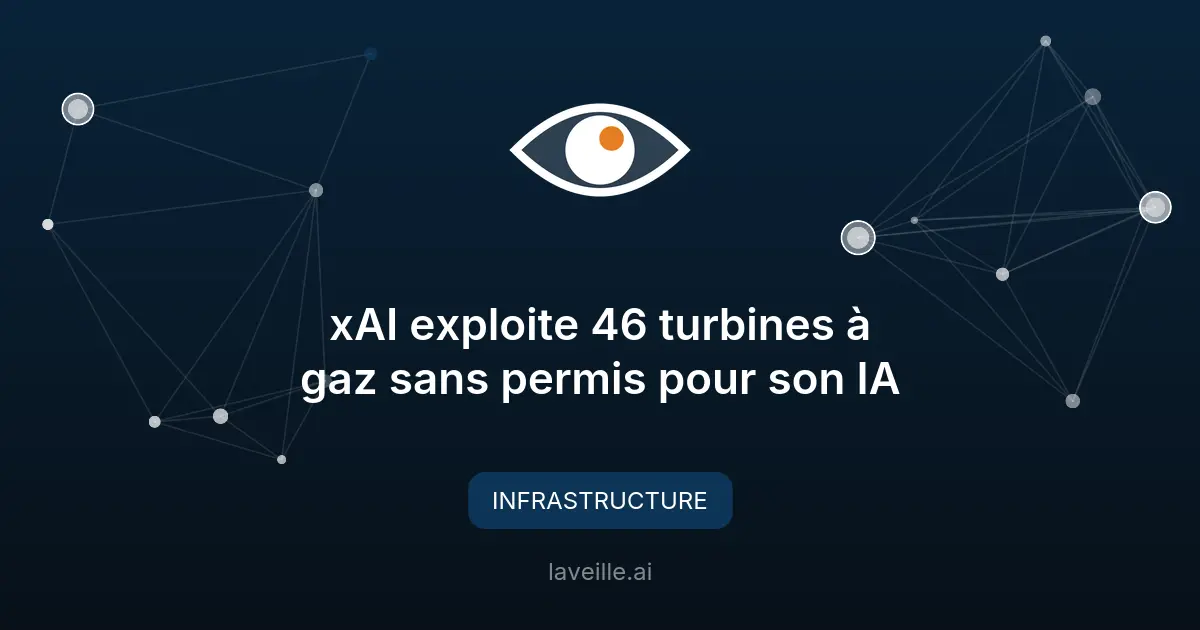 xAI exploite 46 turbines à gaz sans permis pour son IA