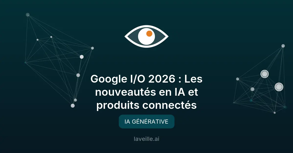 Google I/O 2026 : Les nouveautés en IA et produits connectés
