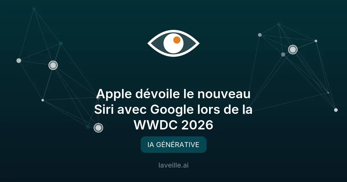 Apple dévoile le nouveau Siri avec Google lors de la WWDC 2026