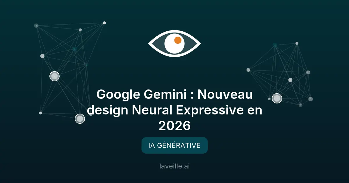 Google Gemini : Nouveau design Neural Expressive en 2026