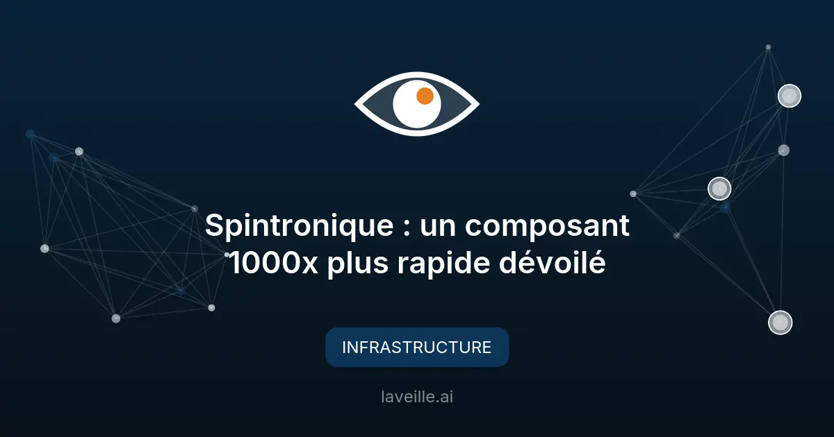 Spintronique : un composant 1000x plus rapide dévoilé