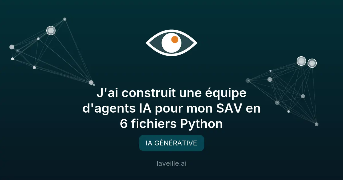 Construire un système multi-agents IA pour le SAV en Python