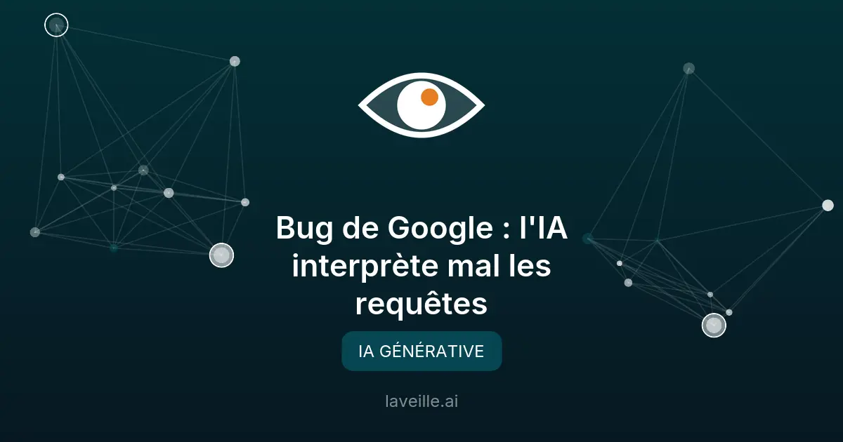 Bug de Google : l'IA interprète mal les requêtes