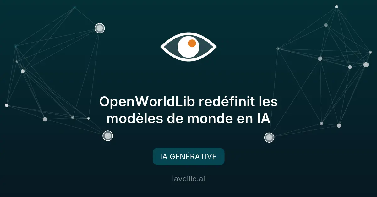 OpenWorldLib redéfinit les modèles de monde en IA