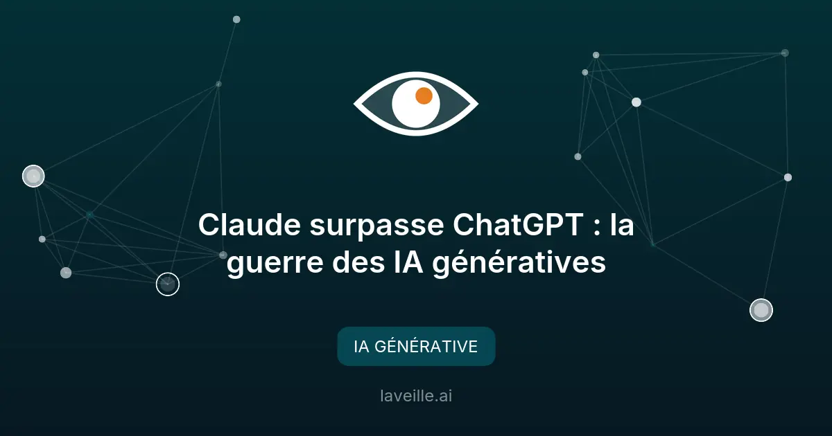 Claude surpasse ChatGPT : la guerre des IA génératives