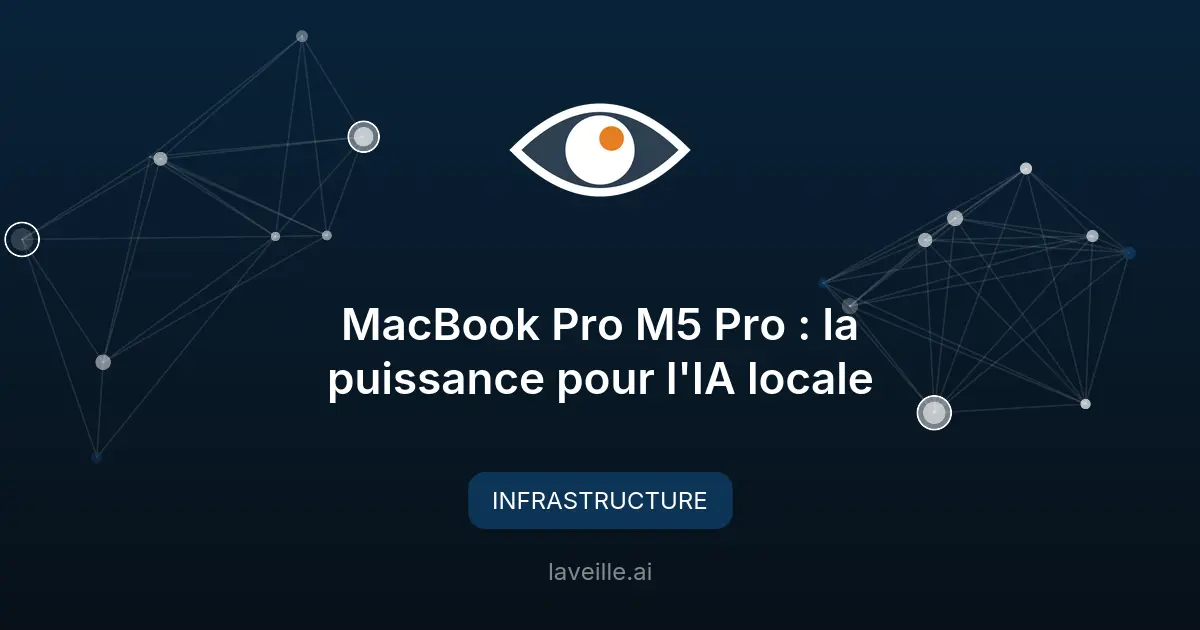 MacBook Pro M5 Pro : la puissance pour l'IA locale