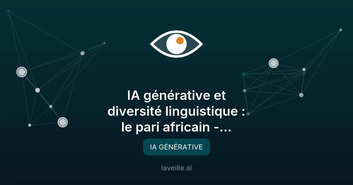 IA générative : révolution linguistique en Afrique