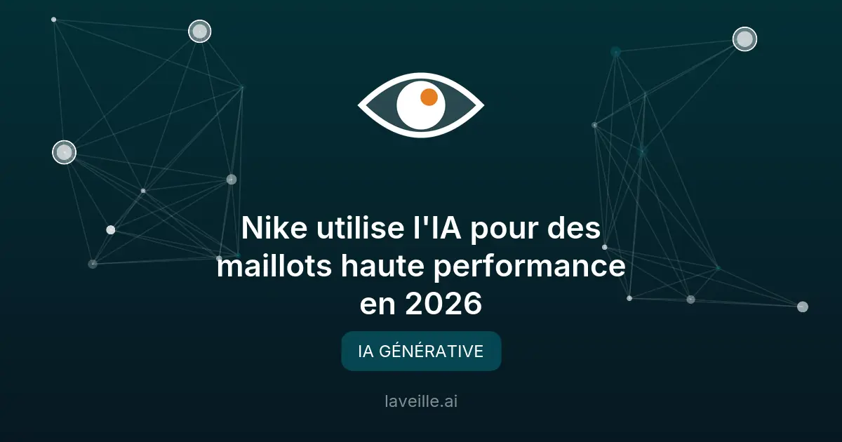 Nike utilise l'IA pour des maillots haute performance en 2026