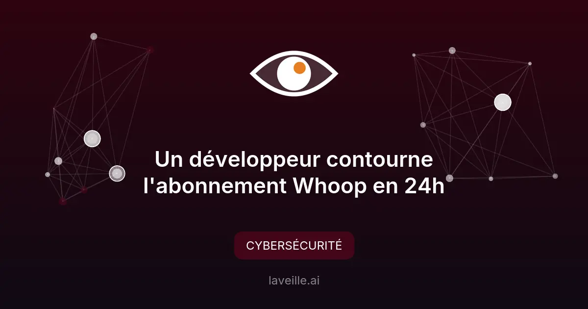Un développeur contourne l'abonnement Whoop en 24h
