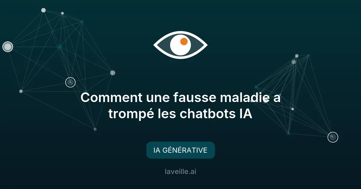 Comment une fausse maladie a trompé les chatbots IA