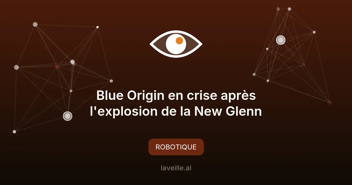 Blue Origin en crise après l'explosion de la New Glenn
