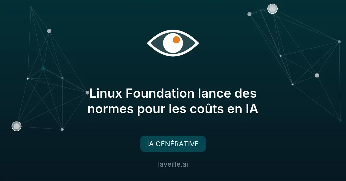 Linux Foundation lance des normes pour les coûts en IA