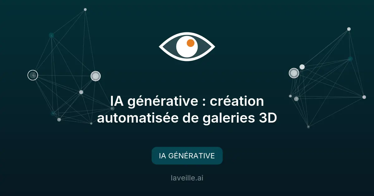 IA générative : création automatisée de galeries 3D