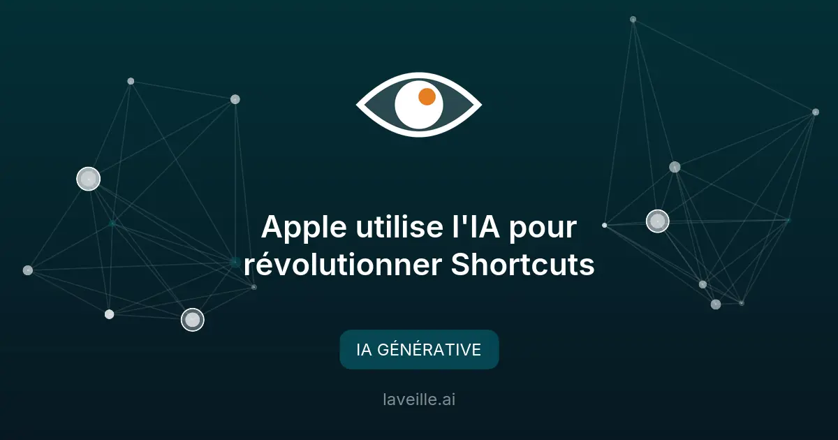 Apple utilise l'IA pour révolutionner Shortcuts