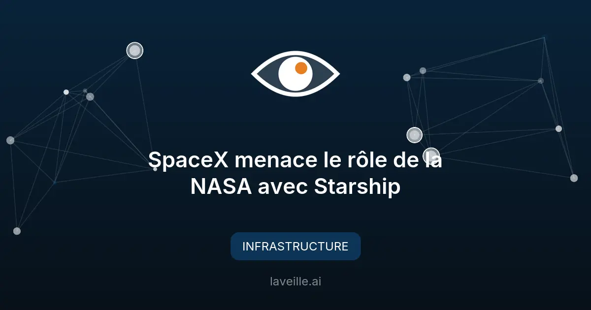 SpaceX menace le rôle de la NASA avec Starship