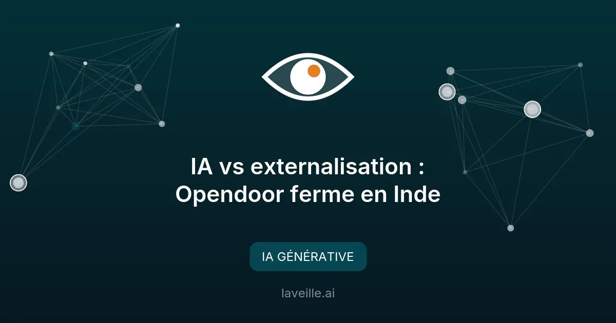 IA vs externalisation : Opendoor ferme en Inde