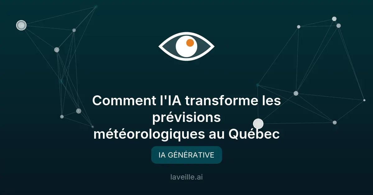 Comment l'IA transforme les prévisions météorologiques au Québec