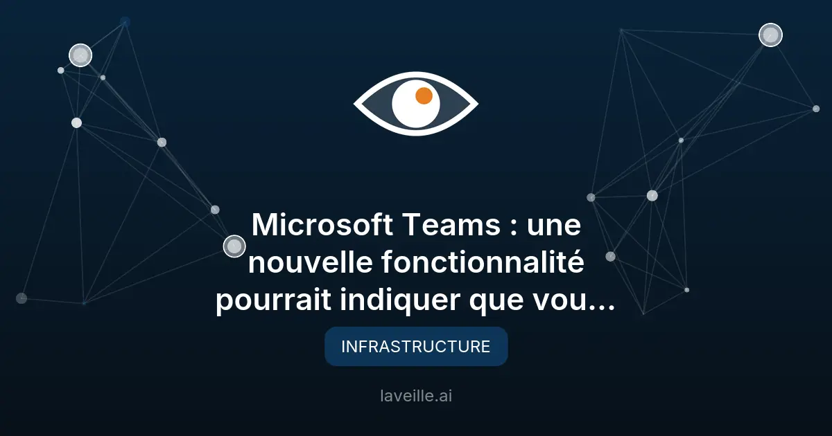 Microsoft Teams : détection automatique de présence au bureau