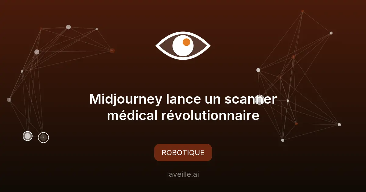 Midjourney lance un scanner médical révolutionnaire