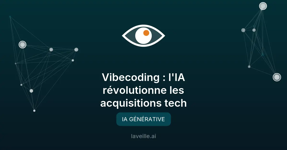 Vibecoding : l'IA révolutionne les acquisitions tech