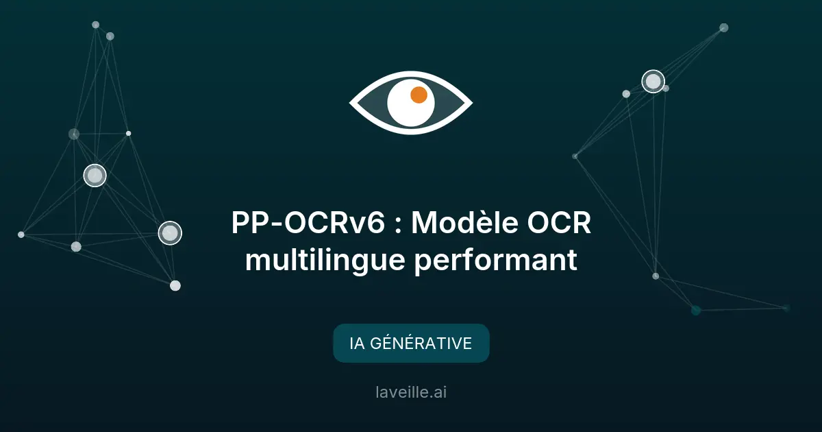 PP-OCRv6 : Modèle OCR multilingue performant