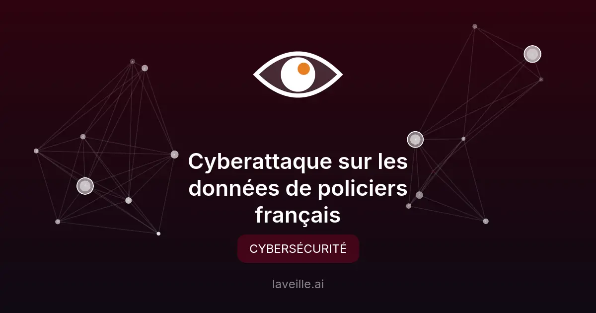 Cyberattaque sur les données de policiers français