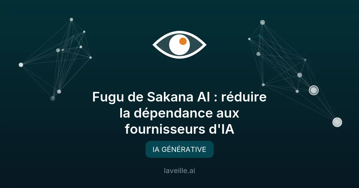 Fugu de Sakana AI : réduire la dépendance aux fournisseurs d'IA