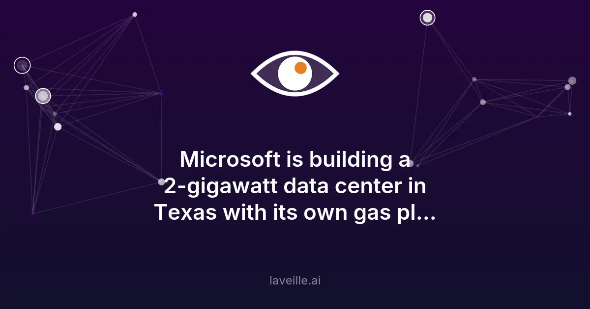 Microsoft construit un data center géant au Texas