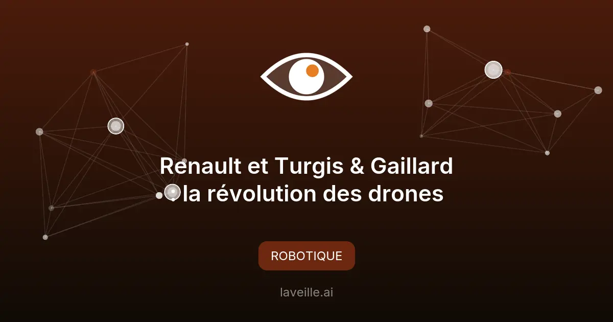 Renault et Turgis & Gaillard : la révolution des drones