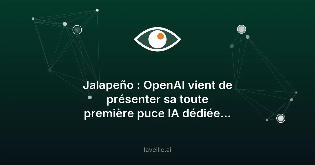 Jalapeño : la puce IA révolutionnaire d'OpenAI