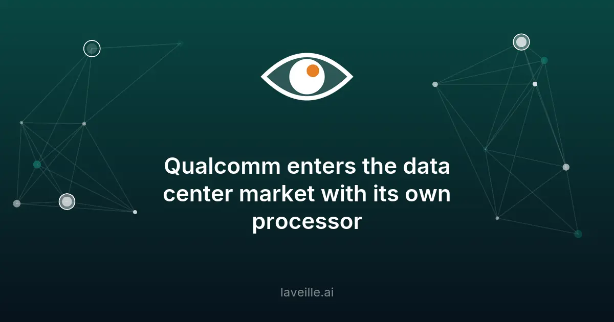 Qualcomm lance un processeur IA pour centres de données