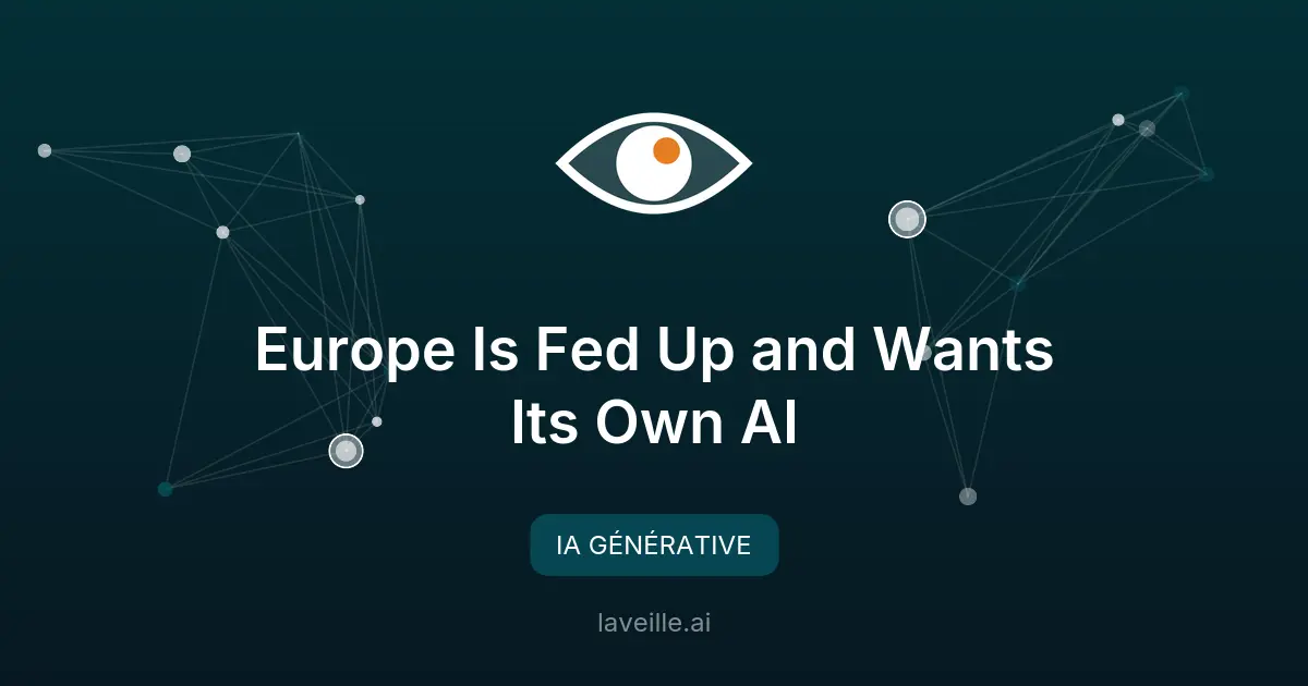 L'Europe se mobilise pour une IA souveraine face aux géants américains