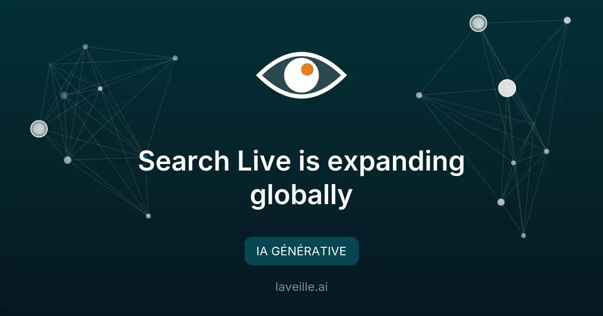 Google étend Search Live à plus de 200 pays