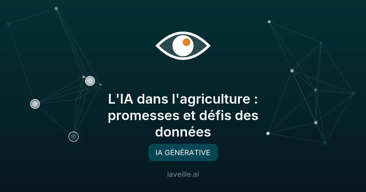 L'IA dans l'agriculture : promesses et défis des données
