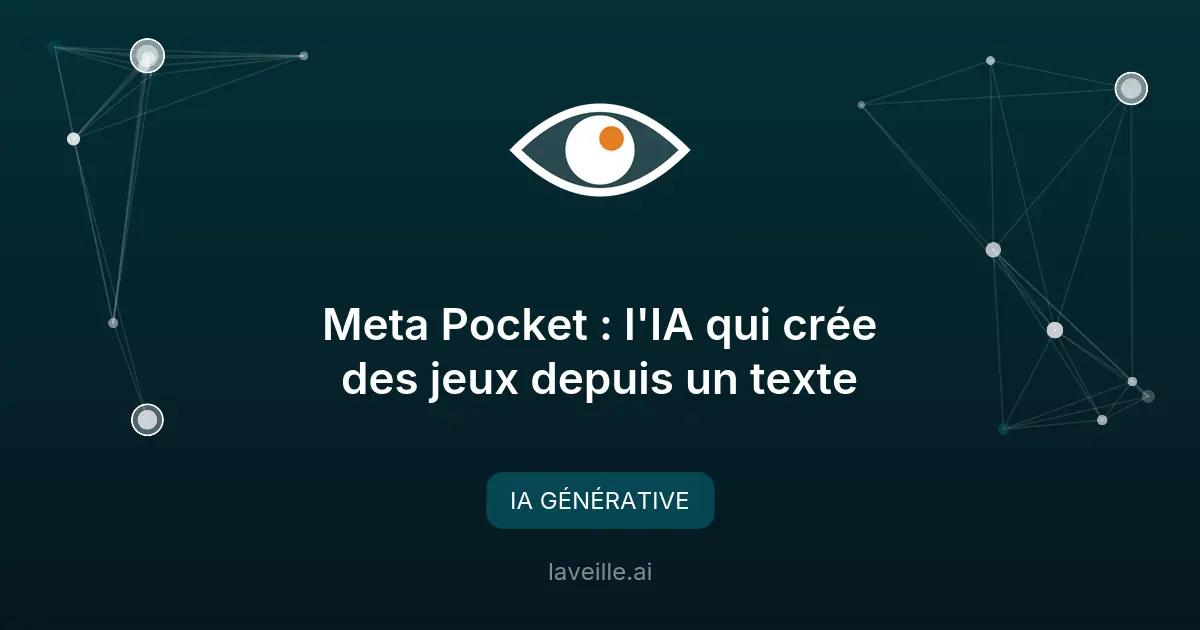 Meta Pocket : l'IA qui crée des jeux depuis un texte