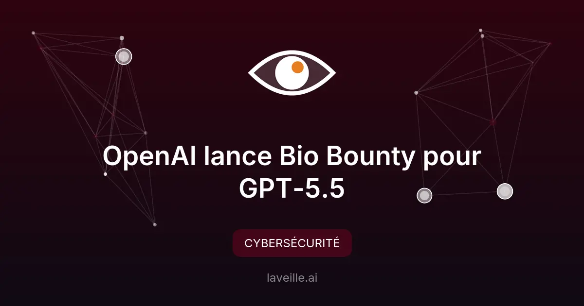OpenAI lance Bio Bounty pour GPT-5.5