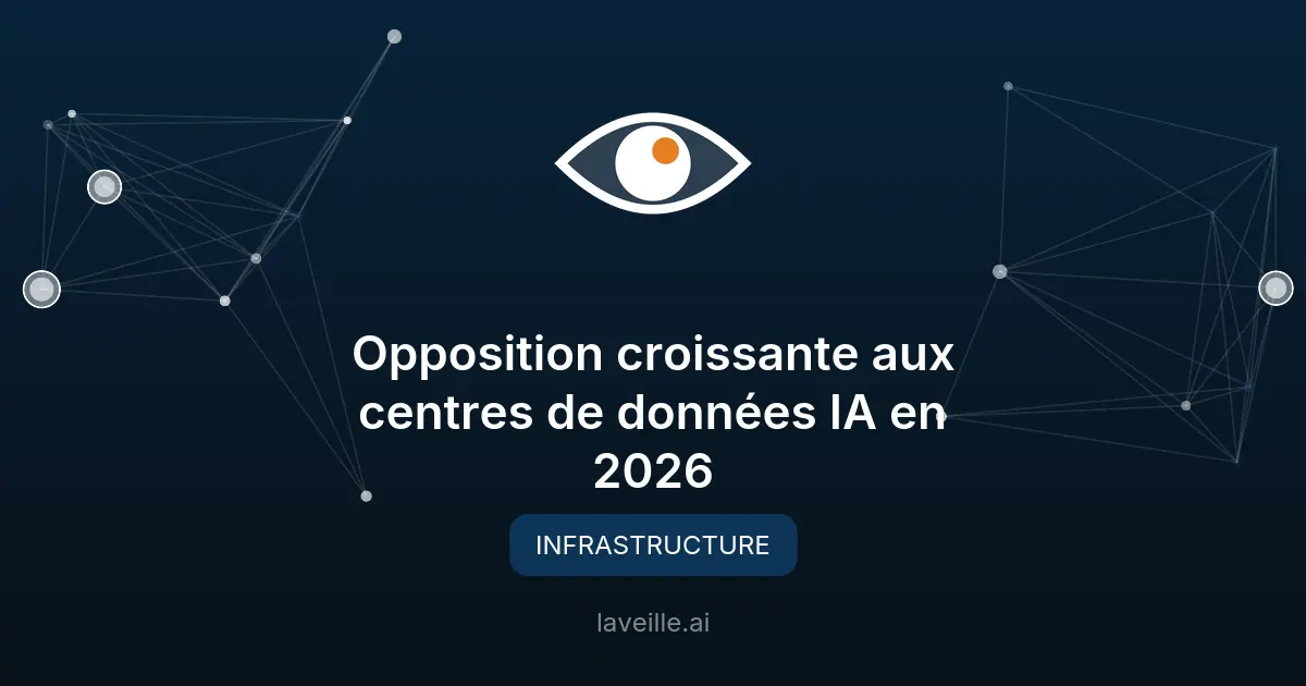 Opposition croissante aux centres de données IA en 2026