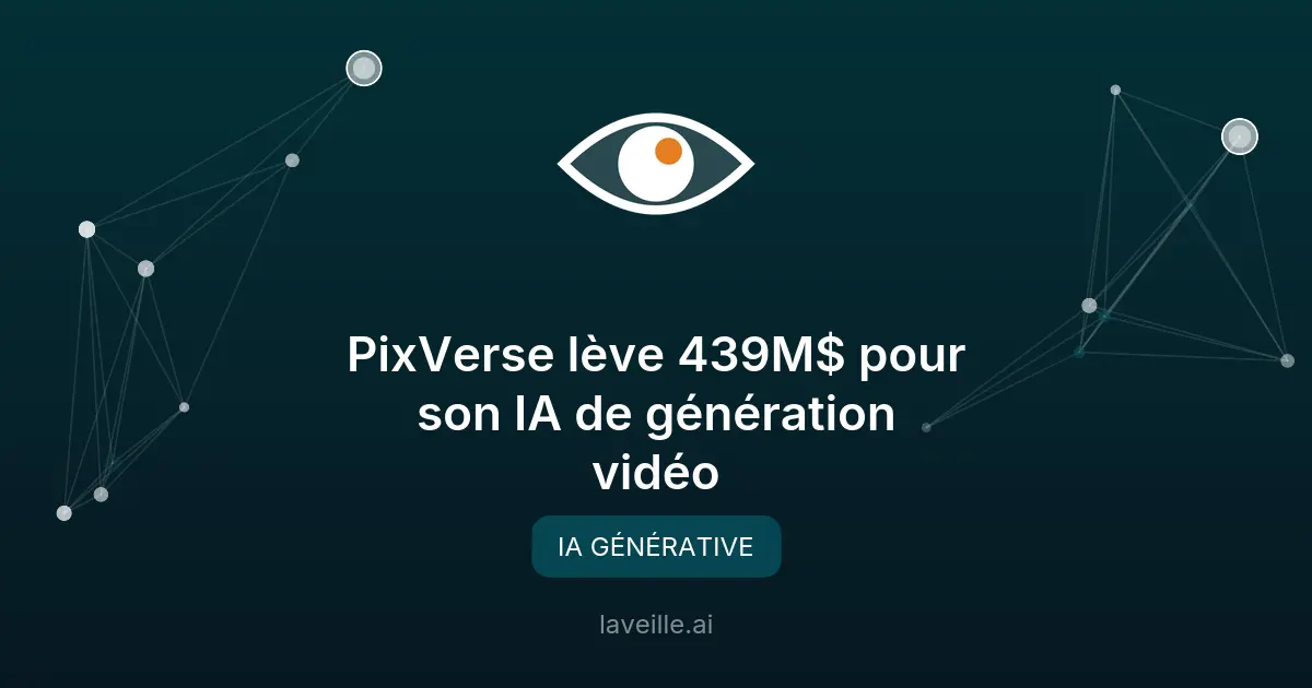 PixVerse lève 439M$ pour son IA de génération vidéo