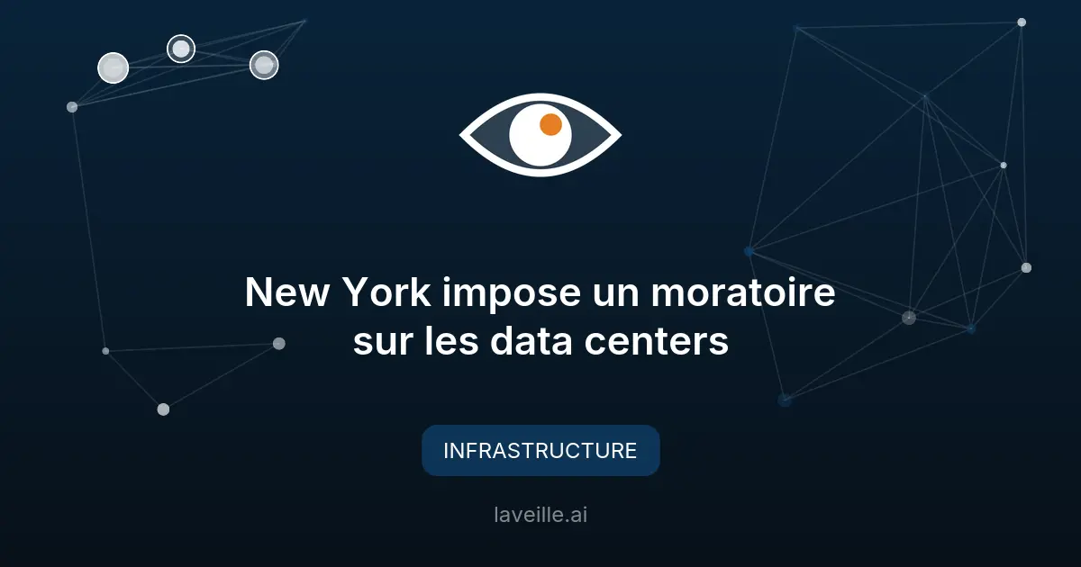 New York impose un moratoire sur les data centers