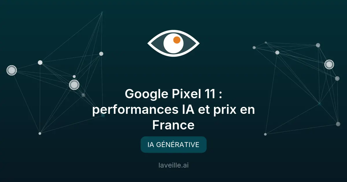 Google Pixel 11 : performances IA et prix en France