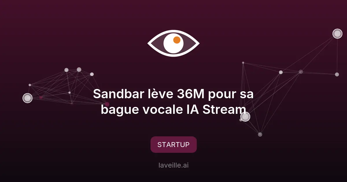 Sandbar lève 36M pour sa bague vocale IA Stream