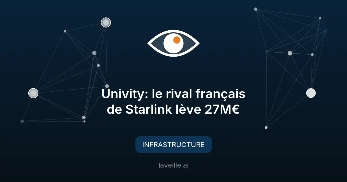 Univity: le rival français de Starlink lève 27M€