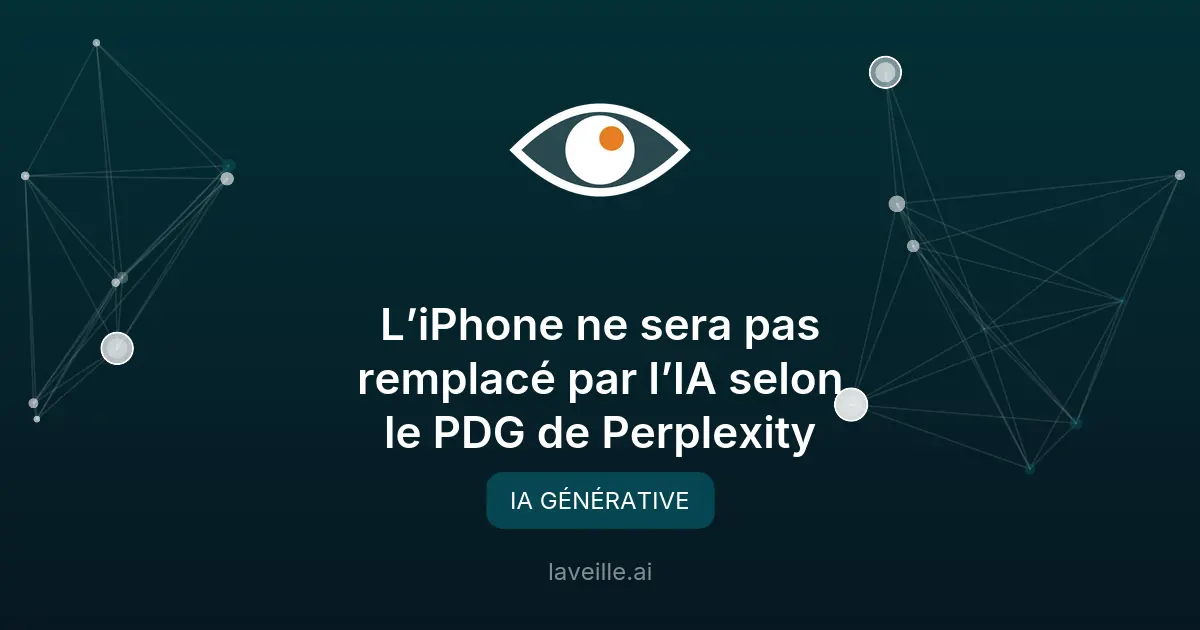 L’iPhone ne sera pas remplacé par l’IA selon le PDG de Perplexity