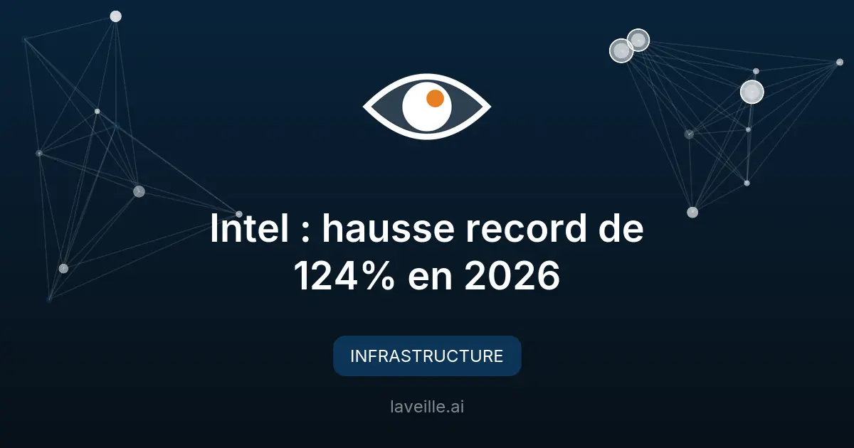 Intel : hausse record de 124% en 2026