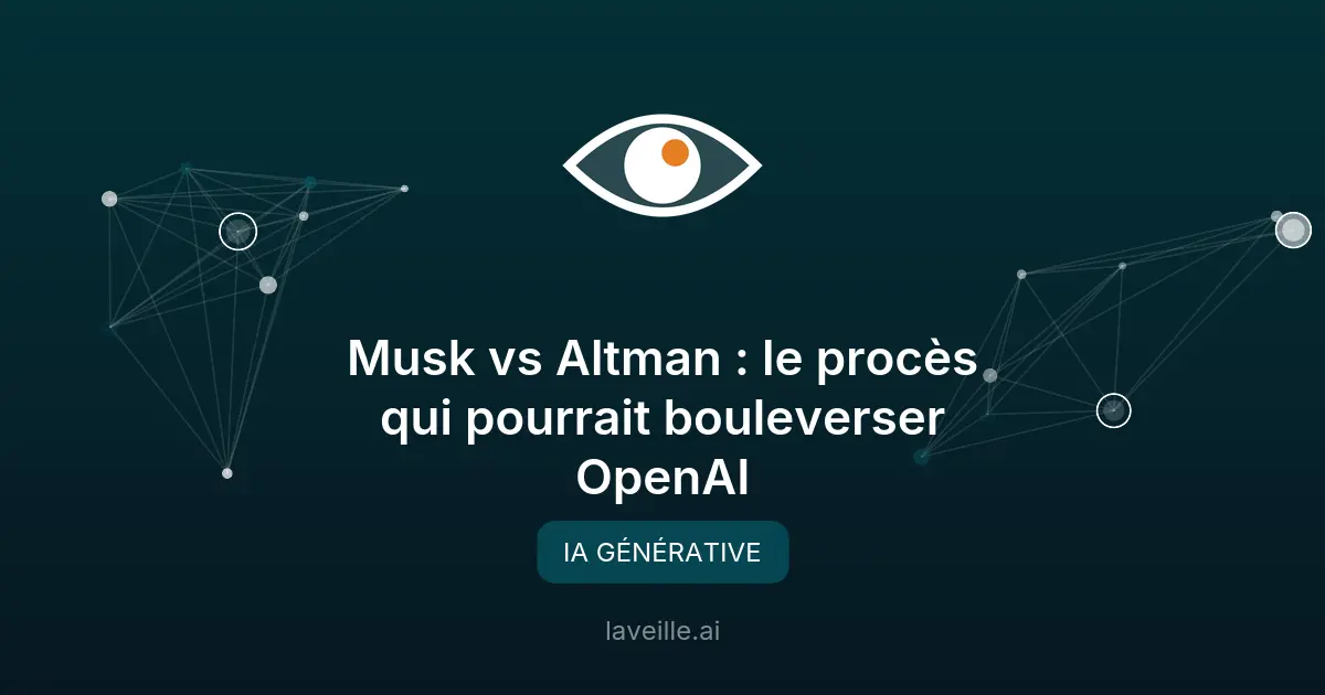 Musk vs Altman : le procès qui pourrait bouleverser OpenAI