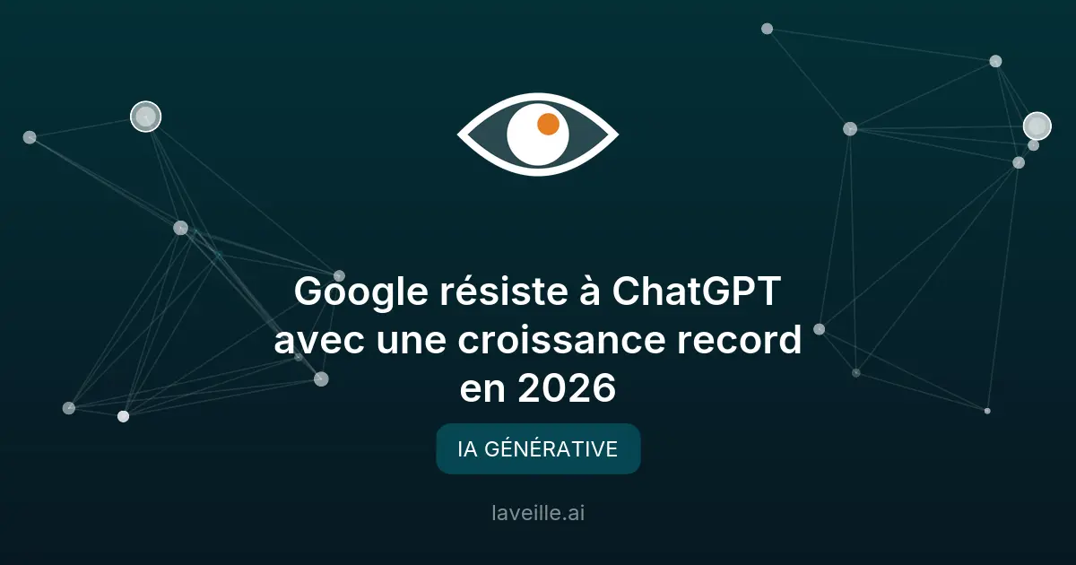 Google résiste à ChatGPT avec une croissance record en 2026