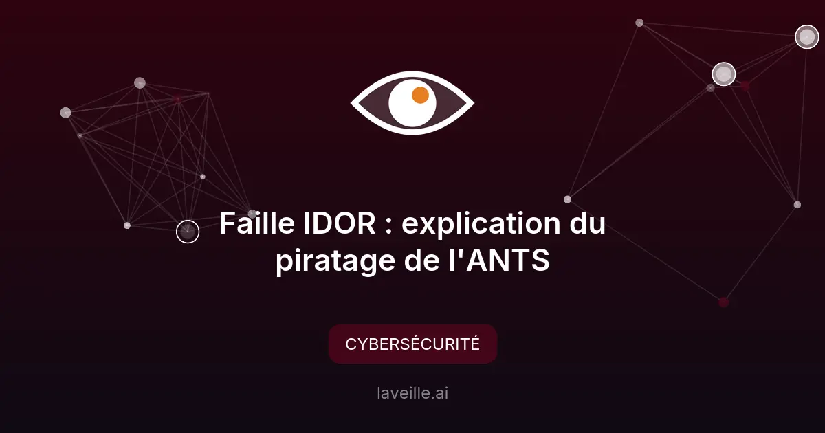 Faille IDOR : explication du piratage de l'ANTS
