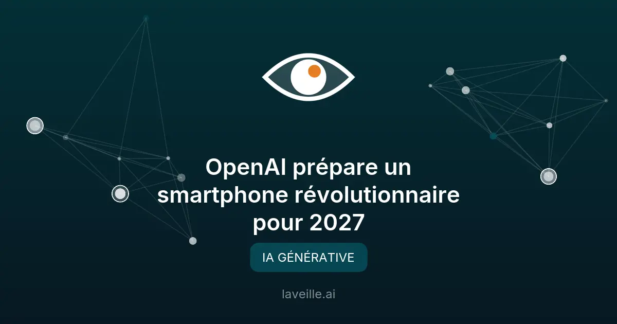 OpenAI prépare un smartphone révolutionnaire pour 2027